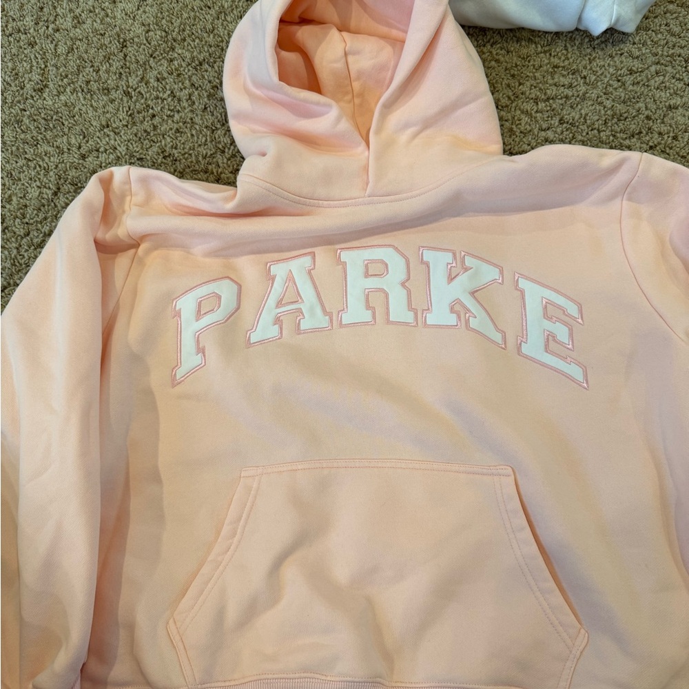 PARKE valentines 2025 ballerina pink hoodie size XXL